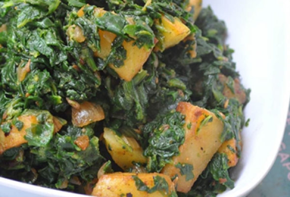 Saag Aloo