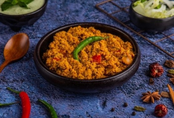 Chicken Tawa Keema